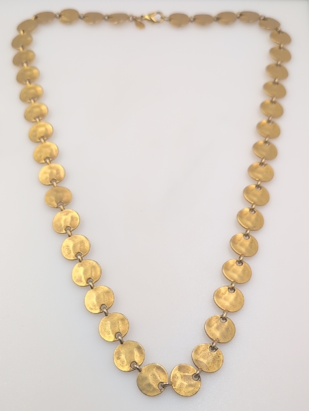 Premier Designs Gold Disc Link Necklace Pdd